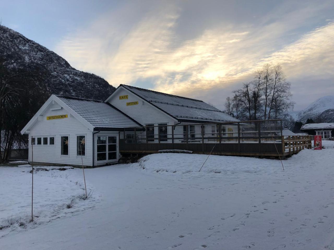 Skysstasjonen Cottages Røldal Eksteriør bilde